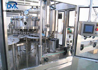 Sanayi Çok Fonksiyonlu Soda Şişesi Dolum Makinesi Pet Şişe 18 Durulama Kafaları