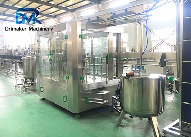 Küçük Hızlı PET Şişelenmiş Su Üretim Ekipmanları 8 Kafa