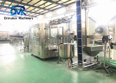 Meyve Suyu 8 Dolum Kafaları için 2000bph 3.1kw Sıcak Sıvı Dolum Makinesi