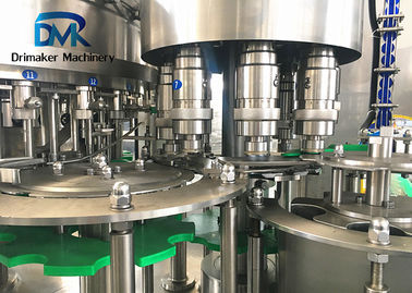 3 In1 Soda Dolum ve Kapak Makinesi Paslanmaz Çelik Sus304 Malzeme