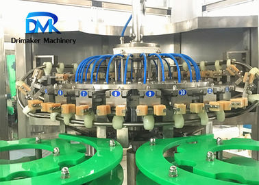 Plc Kontrol Sıvı Şişeleme Makinesi Cam Şişe Dolum Makinesi Elektrikli Sürücü